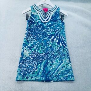 Lilly Pulitzer Mini Harper Shift Dress Girls size Medium (6-7)